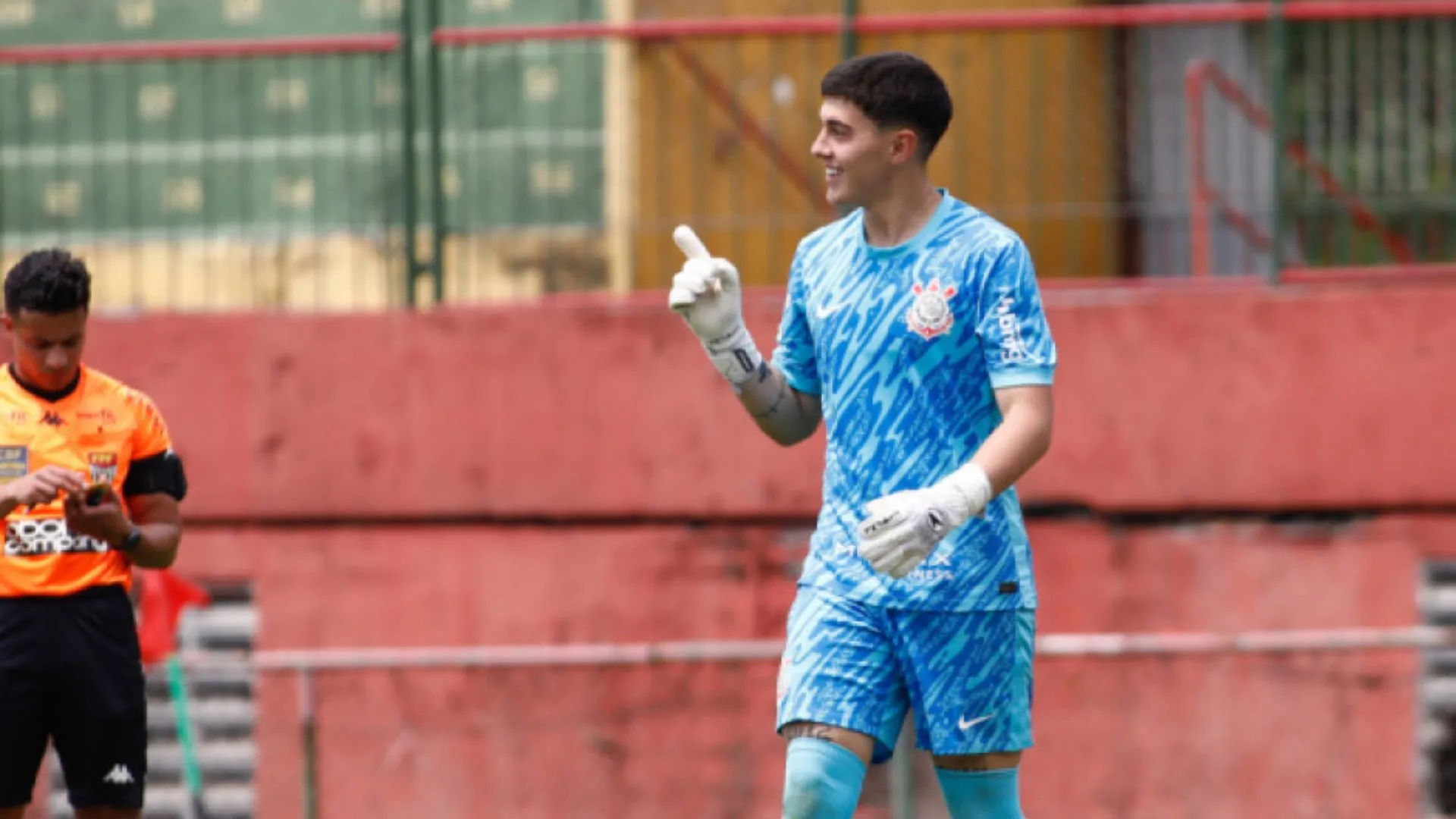 Goleiro Arthur Borghi deixa o Corinthians e assina contrato com clube italiano — Foto: Rodrigo Gazzanel/Agência Corinthians