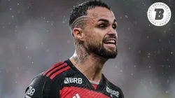Michael no Flamengo. Foto: Thiago Ribeiro/AGIF