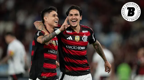 Luiz Araújo e Pedro marcaram na goleada sobre o Vitória. Foto: Jorge Rodrigues/AGIF