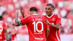 Alan Patrick jogador do Internacional comemora seu gol durante partida contra o Bragantino no estadio Beira-Rio pelo campeonato Brasileiro A 2025. Foto: Luiz Erbes/AGIF