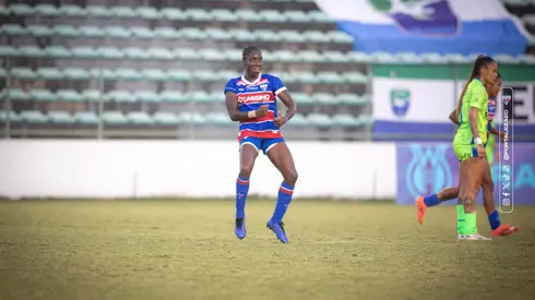 Jhow, artilheira do Fortaleza. Foto: João Moura/Fortaleza EC