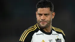 Hulk, jogador do Atlético-MG durante partida contra o Fluminense no estádio Maracana pelo campeonato Brasileiro A 2025. Foto: Jorge Rodrigues/AGIF