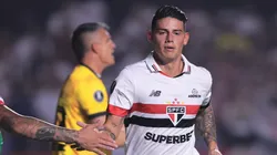 James Rodriguez quando era jogador do São Paulo. Foto: Ettore Chiereguini/AGIF