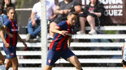 Maricel Pereyra é a nova contratação do São Paulo para 2026 – Foto: San Lorenzo Oficial/ Divulgação