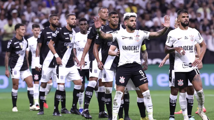 Yuri Alberto jogador do Corinthians durante partida contra o Ponte Preta no estadio Arena Corinthians pelo campeonato Paulista 2024. Foto: Marcello Zambrana/AGIF