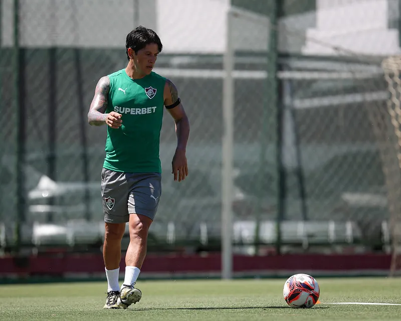 Cano durante treino pelo Fluminense. Foto: Marcelo Gonçalves/Fluminense FC