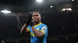 Arias chegou recentemente ao clube inglês. Photo by Michael Regan/Getty Images