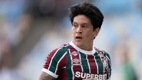 Cano jogador do Fluminense durante partida contra o Botafogo no estadio Maracana pelo campeonato Brasileiro A 2025. Foto: Jorge Rodrigues/AGIF