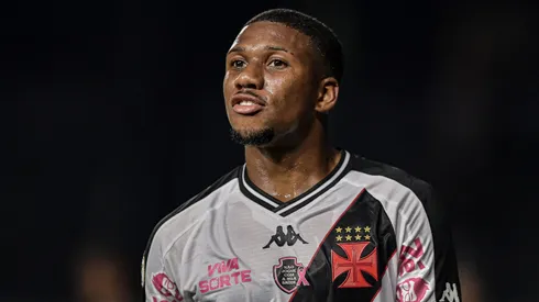 Leandrinho jogador do Vasco durante partida contra o Cuiaba no estadio Sao Januario pelo campeonato Brasileiro A 2024. Foto: Thiago Ribeiro/AGIF