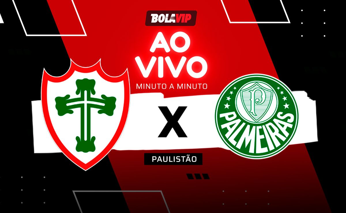 Portuguesa x Palmeiras AO VIVO – Pré jogo em andamento pelo Campeonato Paulista 2026