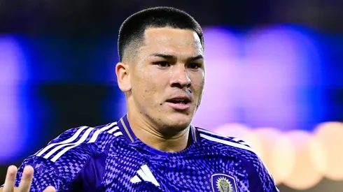 César Araújo, volante do Orlando City em partida pelo campeonato da MLS (Foto: Julio Aguilar/Getty Images)