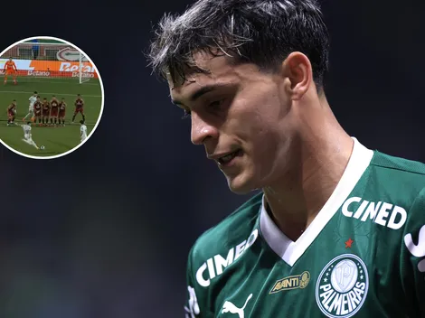 Sosa quase faz golaço à lá "Ronaldinho" contra a Portuguesa