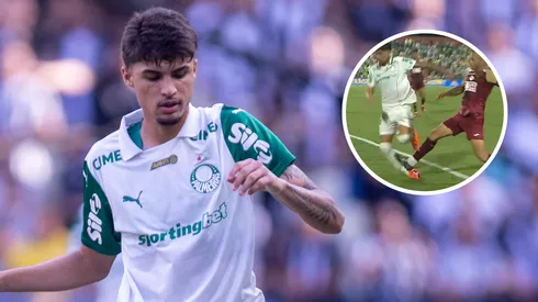 Solada de Igor Torres em Larson Foto: Baggio Rodrigues/AGIF e Reprodução