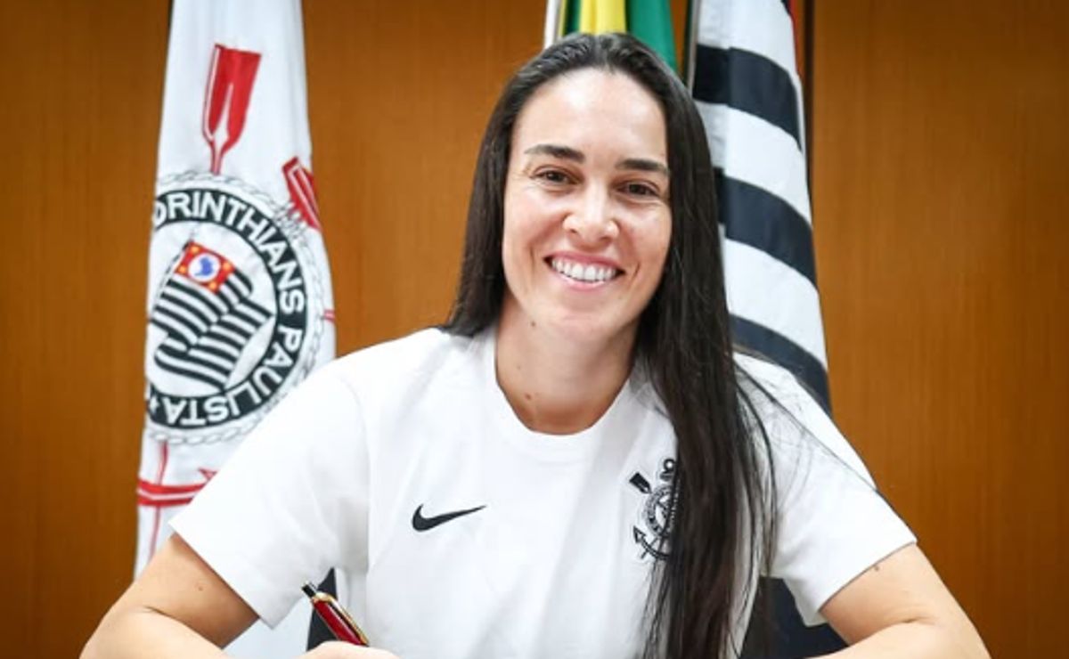 Corinthians oficializa a contratação da zagueira Agustina, ex-Flamengo, para a temporada 2026
