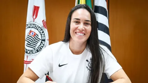 Agustina é a nova contratação do Timão para 2026 – Foto: Rodrigo Gazzanel/Corinthians