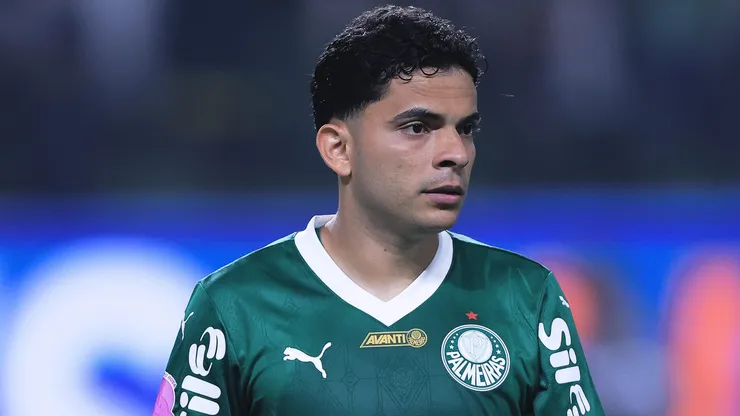 SP - SAO PAULO - 11/10/2025 - BRASILEIRO A 2025, PALMEIRAS X JUVENTUDE - Bruno Rodrigues jogador do Palmeiras durante partida contra o Juventude no estadio Arena Allianz Parque pelo campeonato Brasileiro A 2025. Foto: Ettore Chiereguini/AGIF
