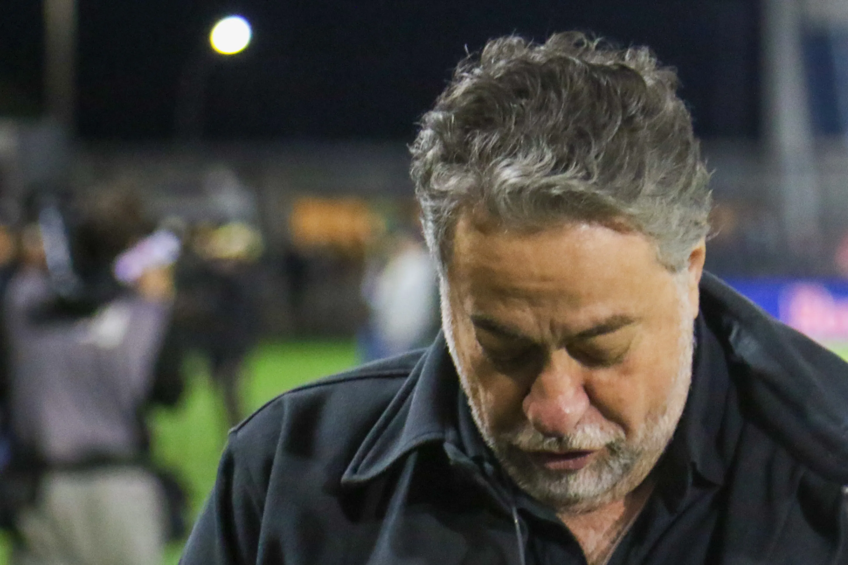 SP – BRAGANCA PAULISTA – 16/07/2025 – BRASILEIRO A 2025, BRAGANTINO X SAO PAULO – Presidente do Sao Paulo, Julio Casares, no estadio Cicero De Souza Marques para partida entre Bragantino e Sao Paulo pelo campeonato Brasileiro A 2025. Foto: Joisel Amaral/AGIF