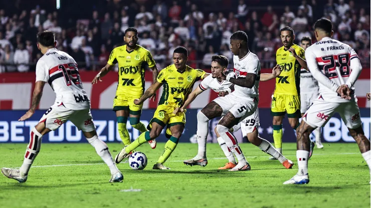 Mirassol x São Paulo. Foto: Fabio Giannelli/AGIF