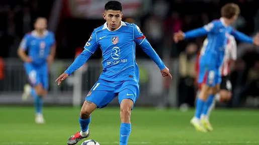 Thiago Almada. Foto: Lars Baron/Getty Images