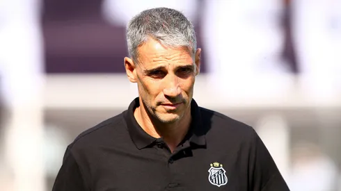 Vojvoda é o técnico do Santos. Foto: Mauricio De Souza/AGIF