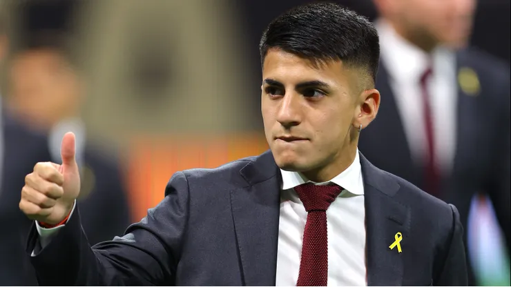 Thiago Almada, meia-atacante do Atlético de Madrid - Foto: Michael Zarrilli/Getty Images