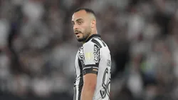 Arthur Cabral jogador do Botafogo durante partida contra o LDU no estadio Engenhao pelo campeonato Copa Libertadores 2025. Foto: Thiago Ribeiro/AGIF