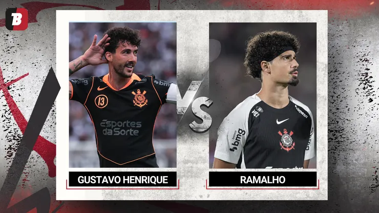 Gustavo Henrique e Ramalho marcaram dois dos três gols do Corinthians FOTOS: Ettore Chiereguini/AGIF e Thiago Ribeiro/AGIF