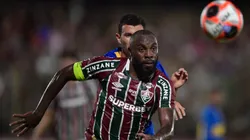 Manoel jogador do Fluminense durante partida contra o Sampaio Correa no estadio Moca Bonita pelo campeonato Carioca 2025. Foto: Thiago Ribeiro/AGIF