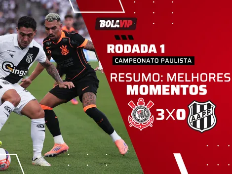 Corinthians vence a Ponte Preta por 3 a 0 na estreia do Paulistão