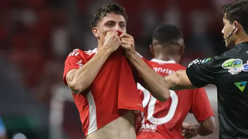 Diego Coser, atacante do Inter em partida pelo campeonato gaúcho (Foto: Ricardo Duarte / Internacional)