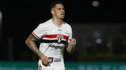 Luciano, atacante do São Paulo em partida pelo campeonato paulista (Foto: Rubens Chiri / São Paulo)