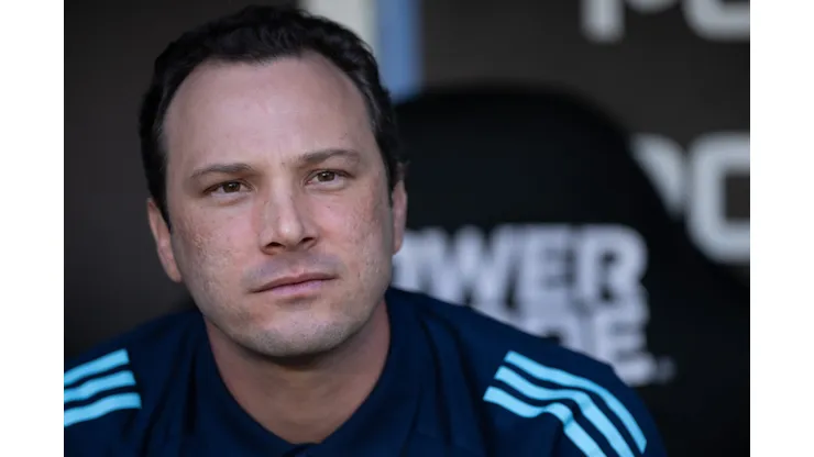Bruno Pivetti, técnico do Flamengo sub-20.