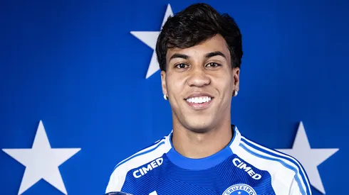 Kaio Jorge renova com a Raposa até 2030. Foto: Gustavo Aleixo/Cruzeiro