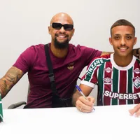 Davi, filho de Felipe Melo, é novidade no profissional do Fluminense
