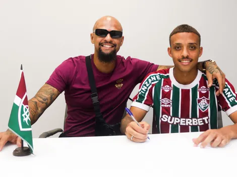 Davi, filho de Felipe Melo, é novidade no profissional do Fluminense