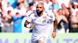 Gabriel Barbosa jogador do Santos durante partida contra o Novorizontino no estadio Vila Belmiro pelo campeonato Paulista 2026. Foto: Mauricio De Souza/AGIF