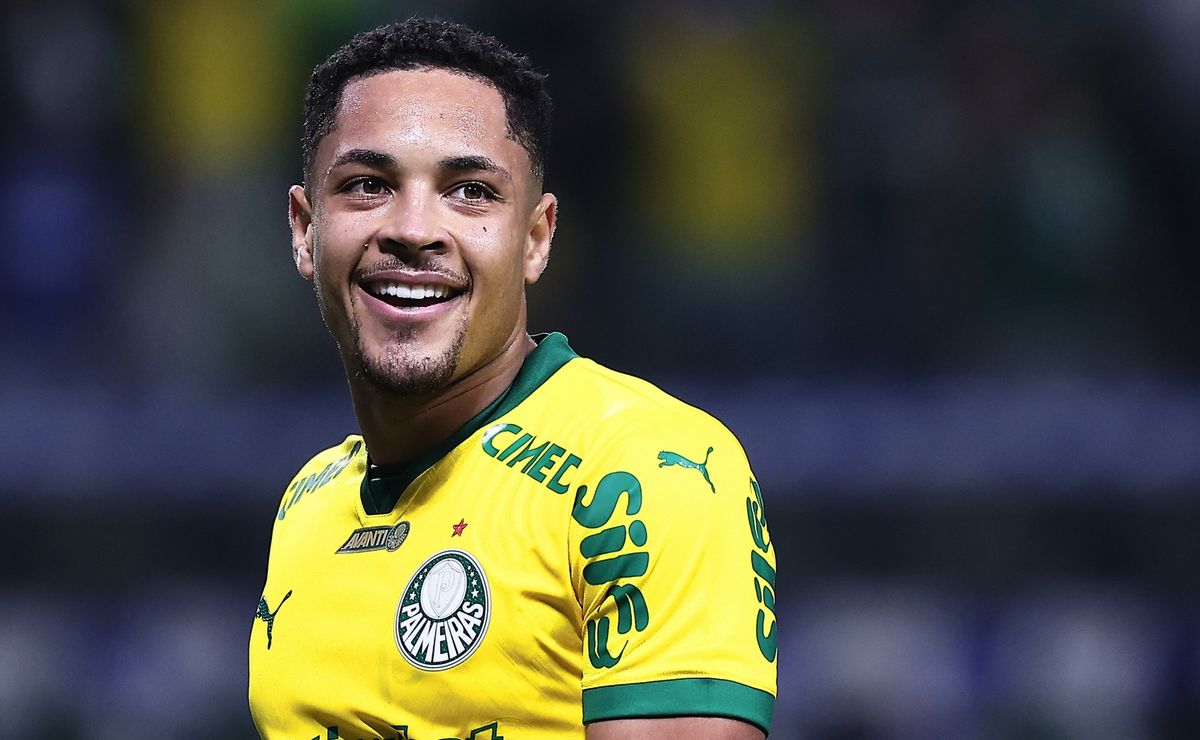 Palmeiras pode ter reforço de Vitor Roque em clássico contra o Santos pelo Campeonato Paulista