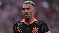 Matheuzinho jogador do Corinthians durante partida contra o Ponte Preta no estadio Arena Corinthians pelo campeonato Paulista 2026. Foto: Ettore Chiereguini/AGIF