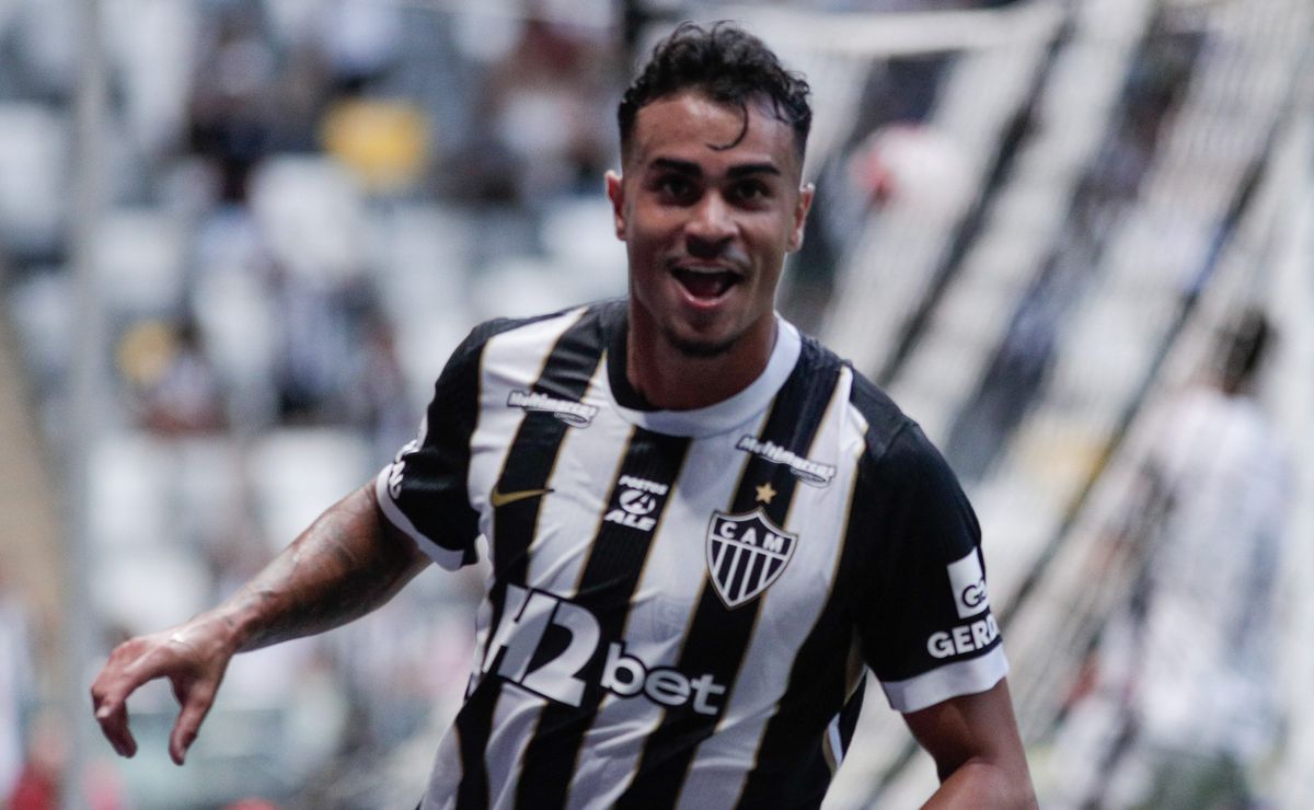 Reinier marca pelo Atlético-MG em empate no Campeonato Mineiro e encerra longo jejum de gols