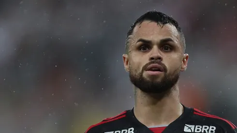 Michael em campo pelo Flamengo.