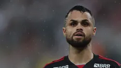 Michael em campo pelo Flamengo.