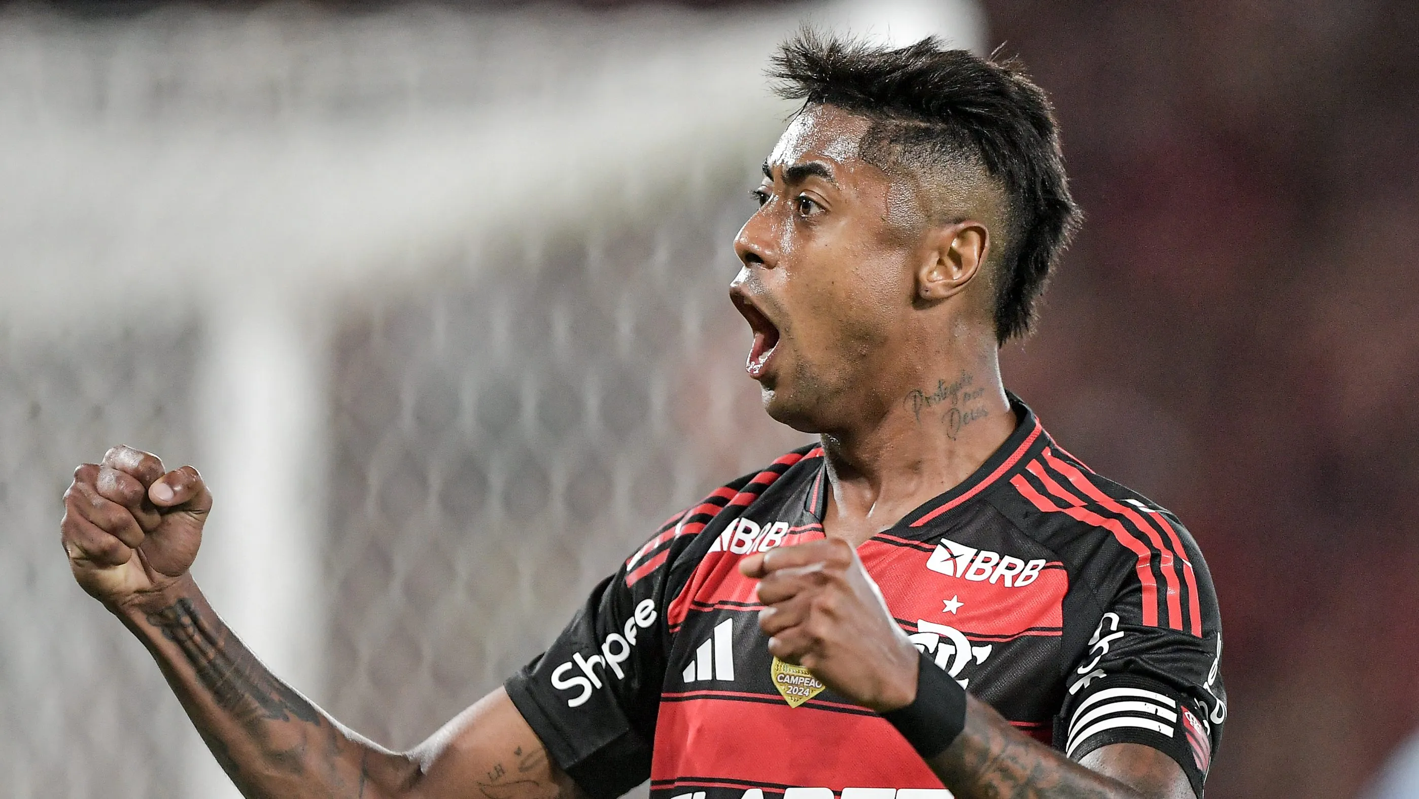 Bruno Henrique - Foto: Thiago Ribeiro/AGIF.