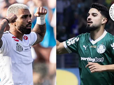 Palmeiras x Santos: Gabigol supera Flaco López em média de gol