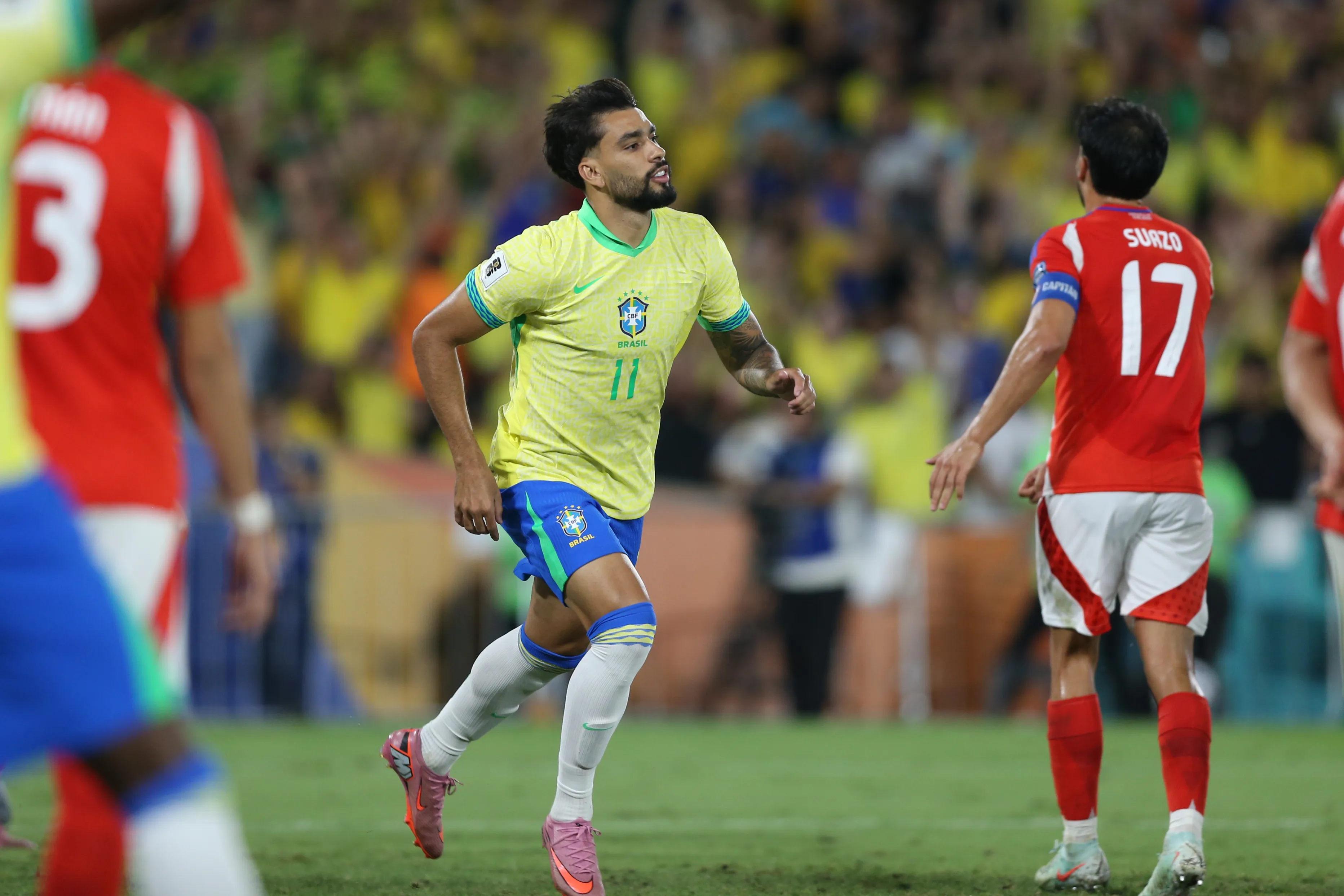 Lucas Paquetá pode retornar ao Flamengo em 2026. Foto: Marlon Costa/AGIF
