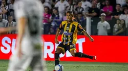 Patrick, zagueiro do novorizontino em partida pelo campeonato paulista (Foto: Higor Basso/Novorizontino)