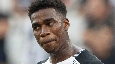 SP – SAO PAULO – 07/12/2025 – BRASILEIRO A 2025, CORINTHIANS X JUVENTUDE – Felix Torres jogador do Corinthians lamenta durante partida contra o Juventude no estadio Arena Corinthians pelo campeonato Brasileiro A 2025. Foto: Joisel Amaral/AGIF