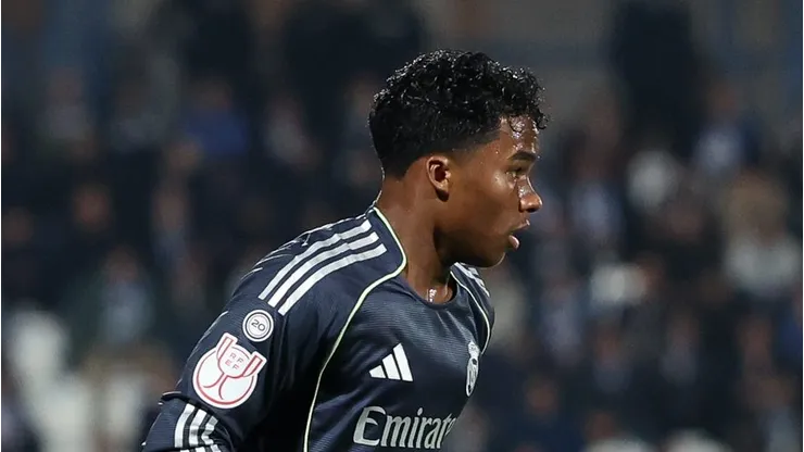 Endrick, atacante do Lyon, emprestado pelo Real Madrid - Foto: Florencia Tan Jun/Getty Images