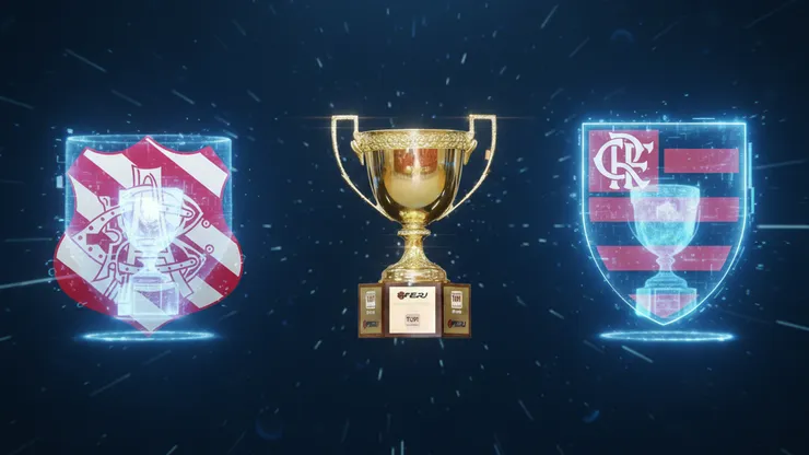 Bangu x Flamengo - Foto gerada por Inteligência Artificial