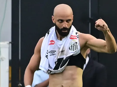 Thaciano marca, ganha força e pode crescer no Santos