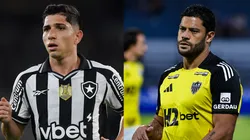 Savarino e Hulk. Fotos: Thiago Ribeiro e Fabio Giannelli (AGIF)